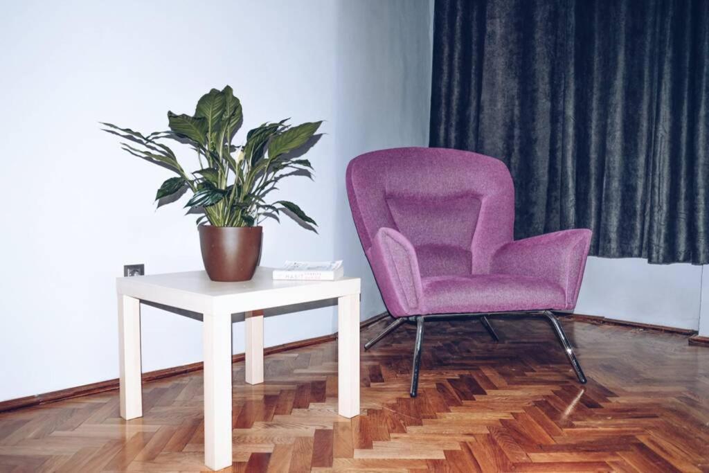 ☆Modern High Ceiling Apartment - Heart Of The City Oradea Eksteriør billede
