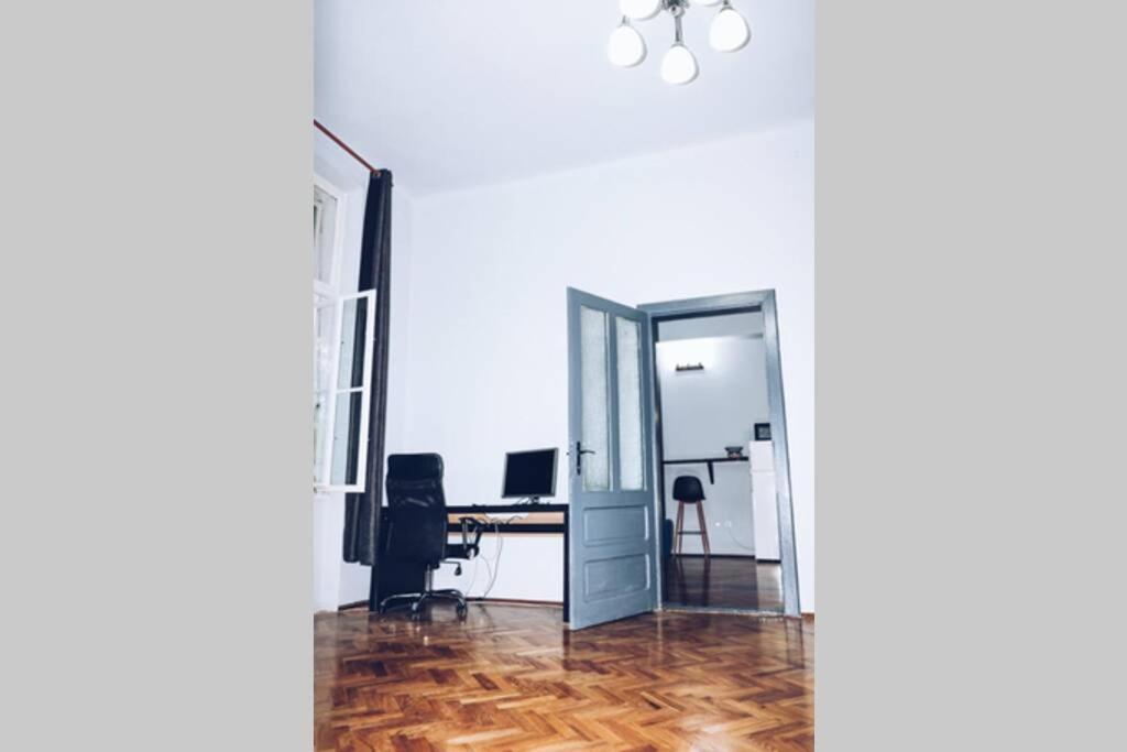☆Modern High Ceiling Apartment - Heart Of The City Oradea Eksteriør billede